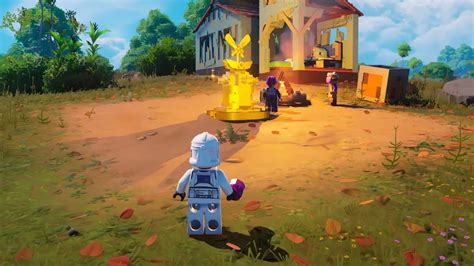 How to upgrade a village in Lego Fortnite .